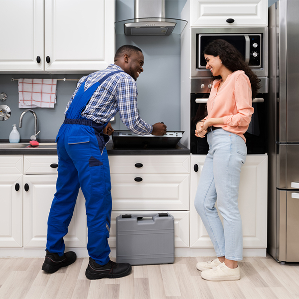 how long does it typically take to complete cooktop repair services in Woodstock Michigan